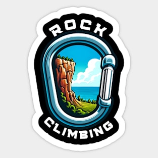 ROCK CLIMBING Sticker